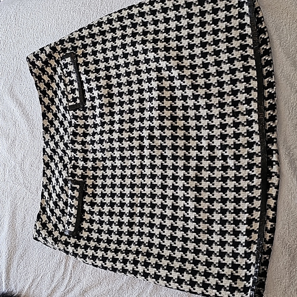 Vintage Houndstooth Skirt